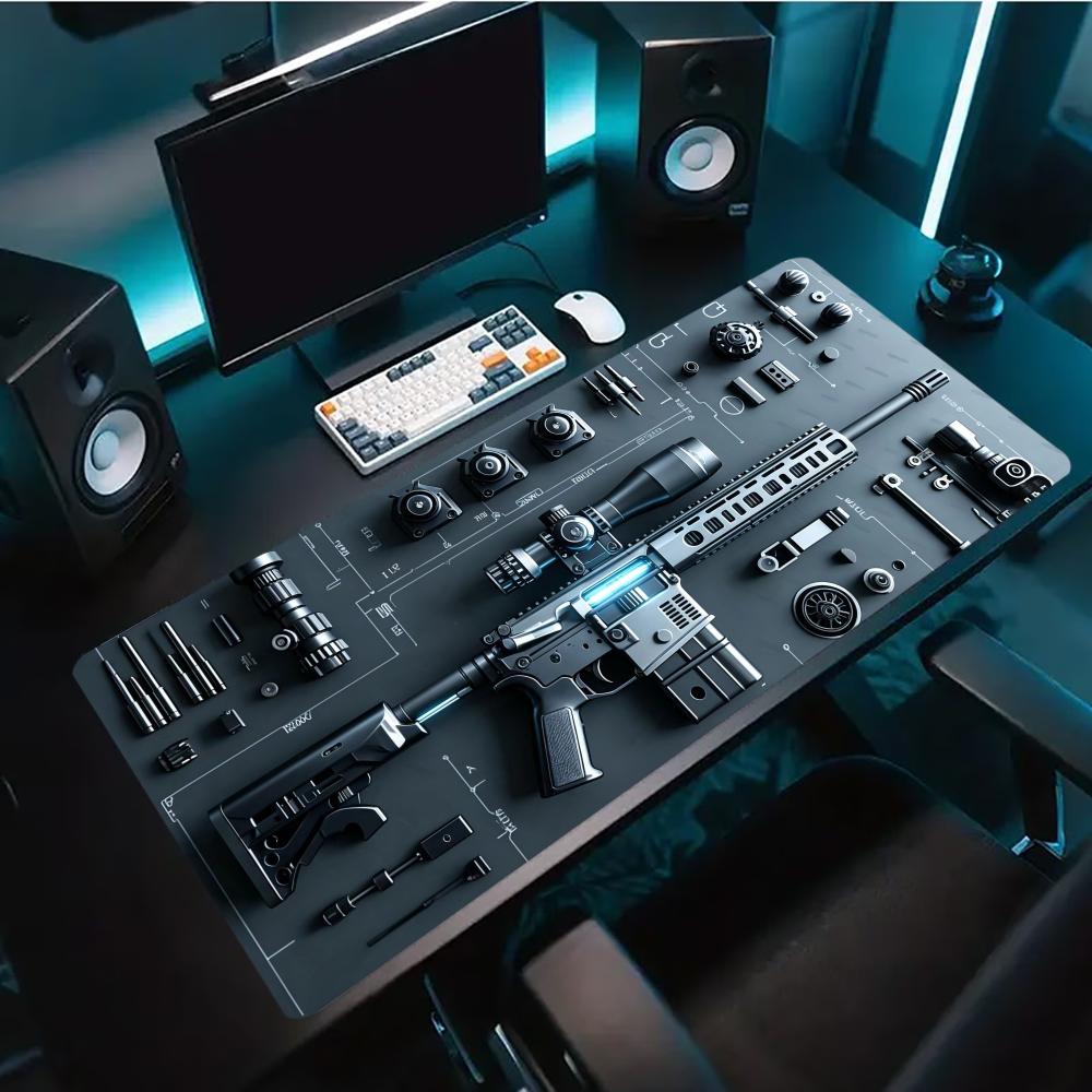 Office Tech Gear - Игровой коврик для мыши с расширенной