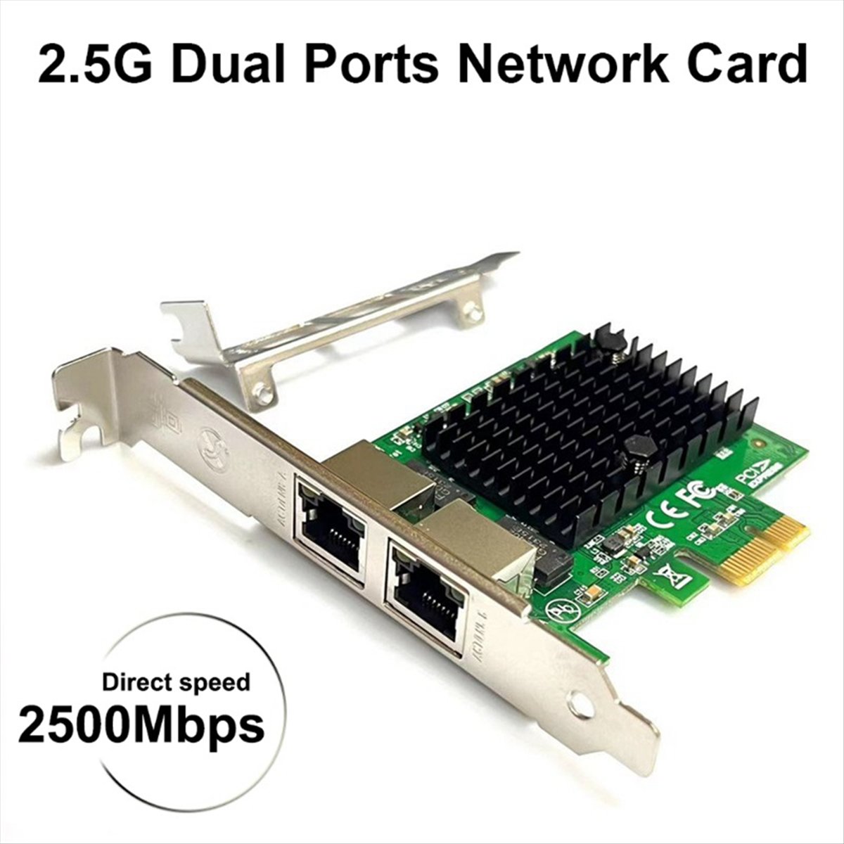 Gigabit Network Card - Сетевая карта ABAN 2.5G PCIe с