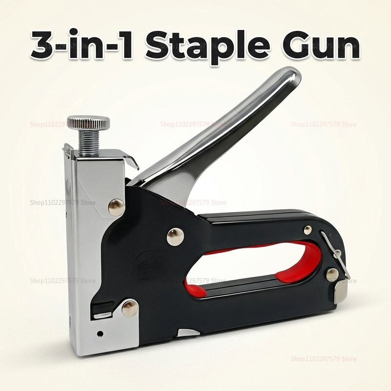 Мощный степлер-пистолет 3-в-1  – обзор и цена Electric Stapler Heavy
