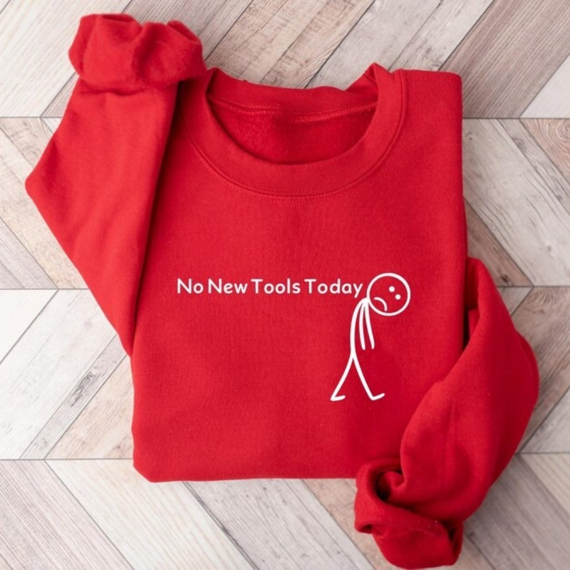 Толстовка No New Tools Today,  – обзор и цена The Office Tech
