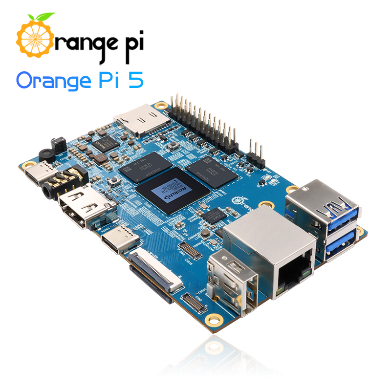 Оранжевый Pi 5 4 Гб RK3588S, в – обзор и цена Gigabit Network Card
