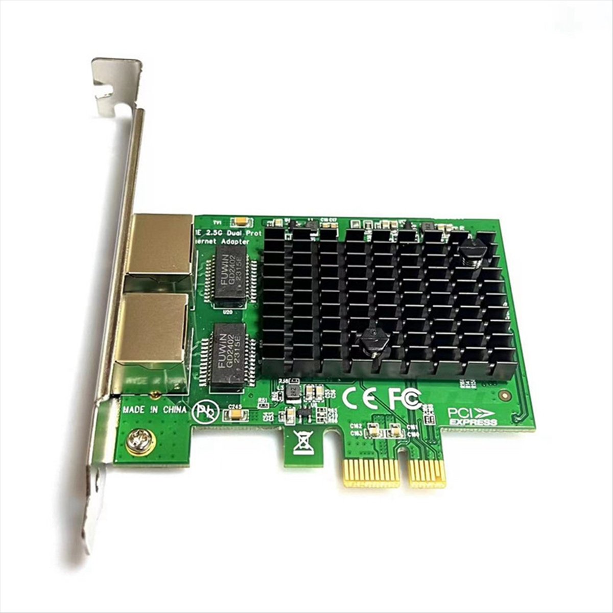 Сетевая карта ABAN 2.5G PCIe с – обзор и цена Gigabit Network Card