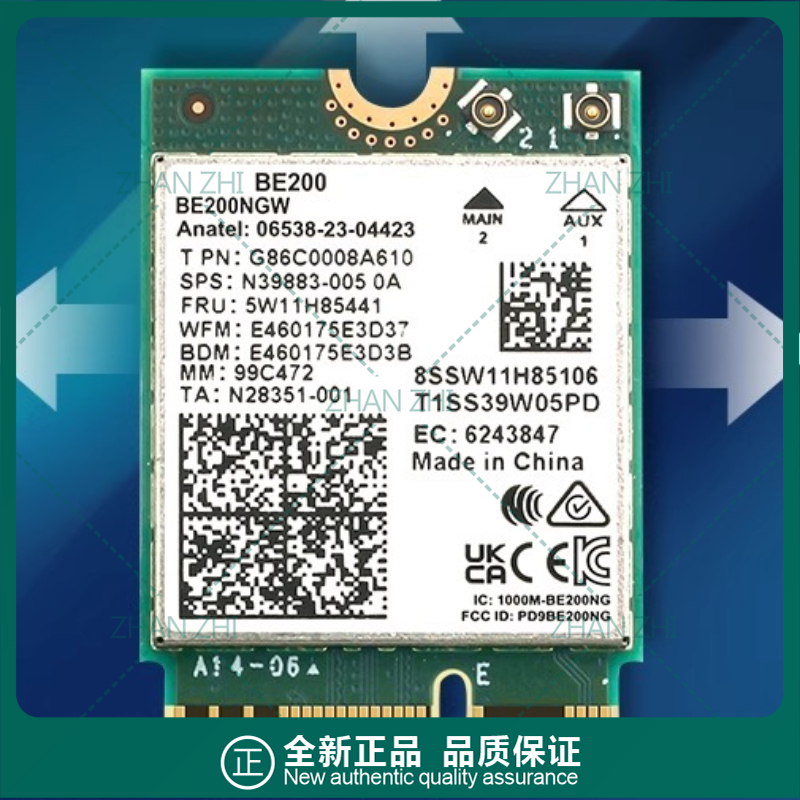 Для Dell M.2 Intel be200 WiFi7 – обзор и цена Gigabit Network Card