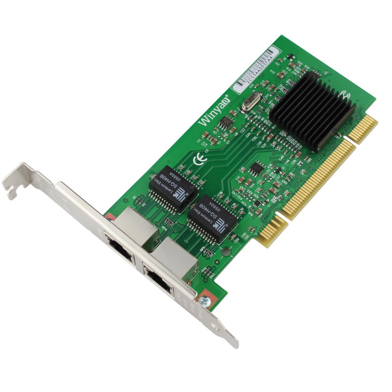 Сетевая карта WY546T2 PCI с дв – обзор и цена Gigabit Network Card